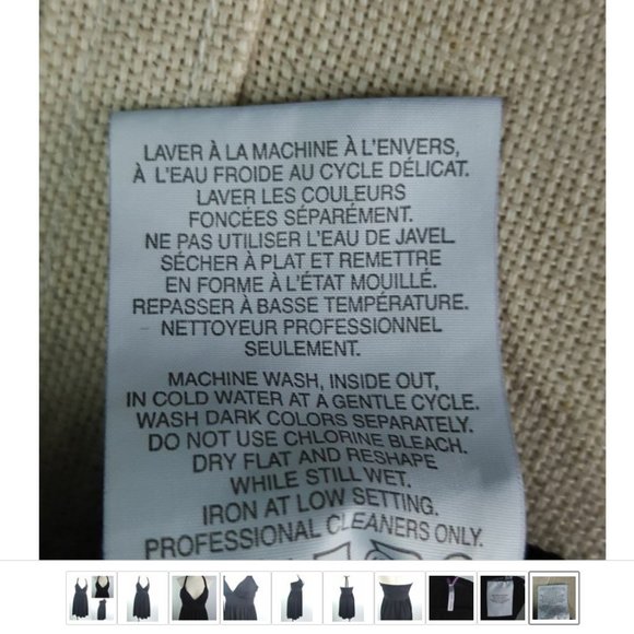 Halter Tie Back Dress Sz M Empire Padded Bust Black summer Sun Dress - Picture 9 of 10